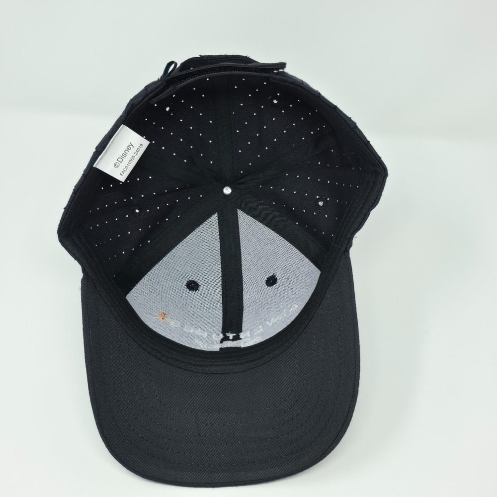 Adventures by Disney Black Hat‎ Baseball Cap Adjustable Strapback Embroidered - Picture 4 of 8